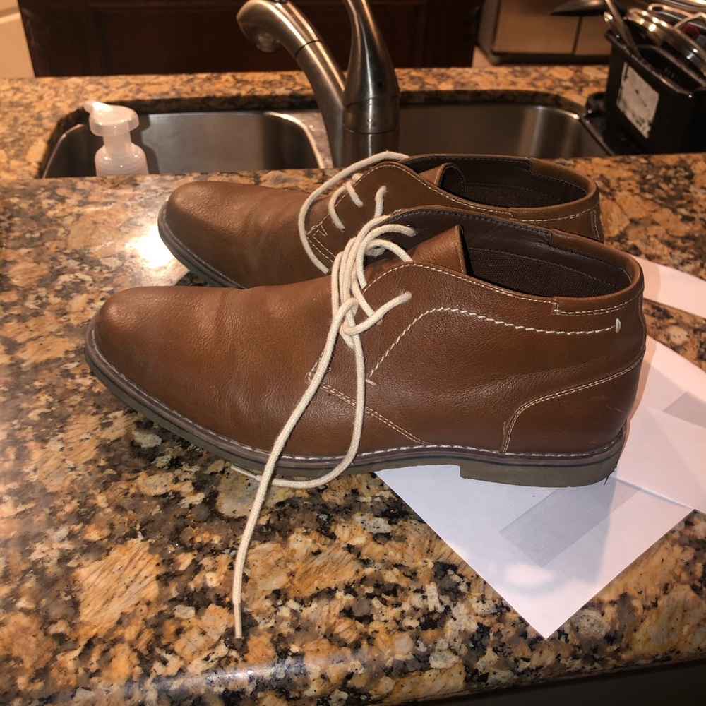 brown dress shoes
